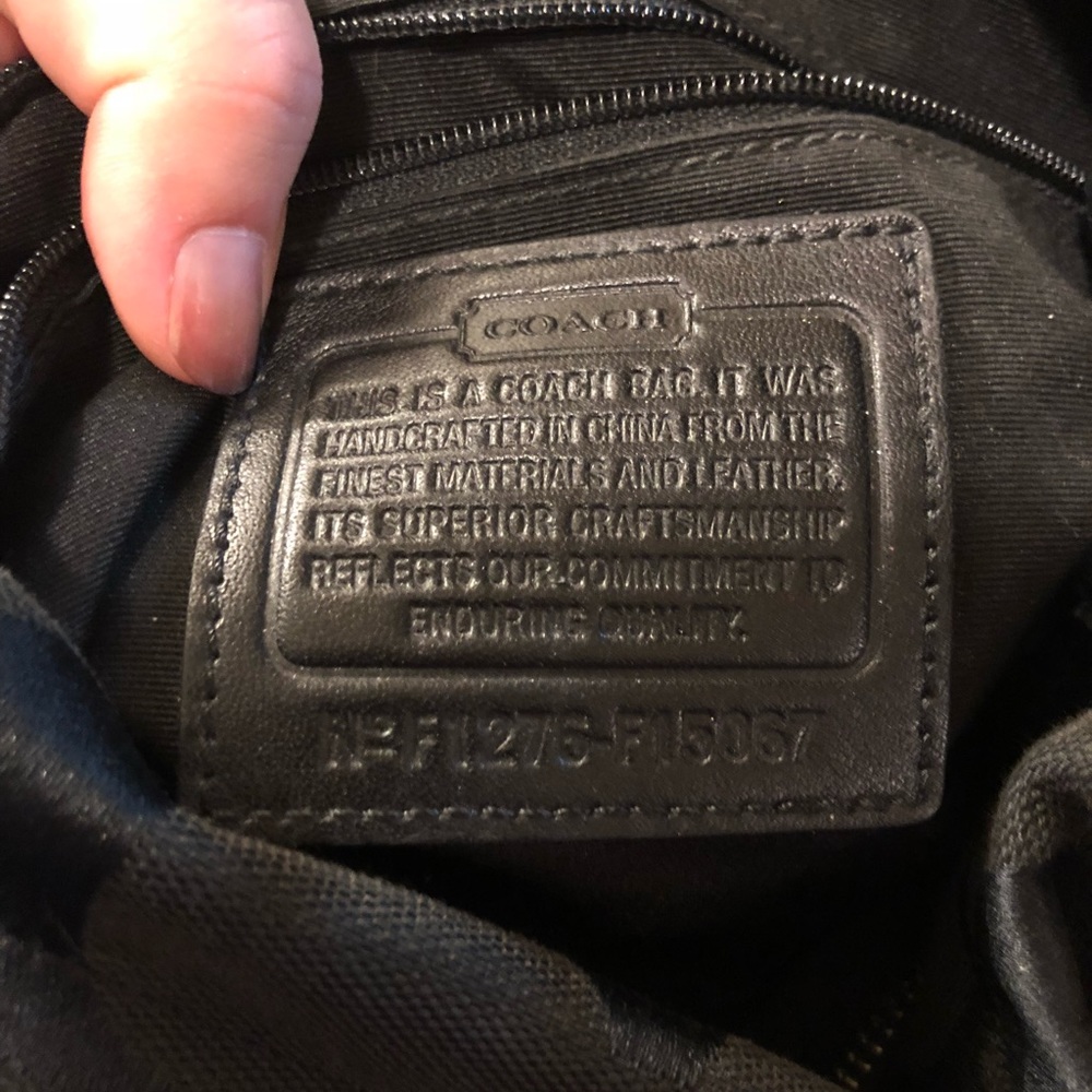 Authentic Coach Purse - Picture 2 of 3